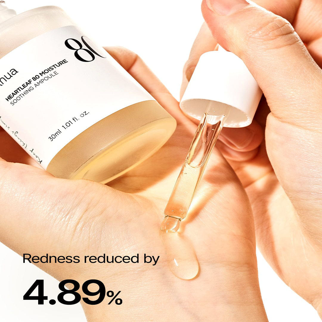 HEARTLEAF 80% MOISTURE SOOTHING AMPOULE